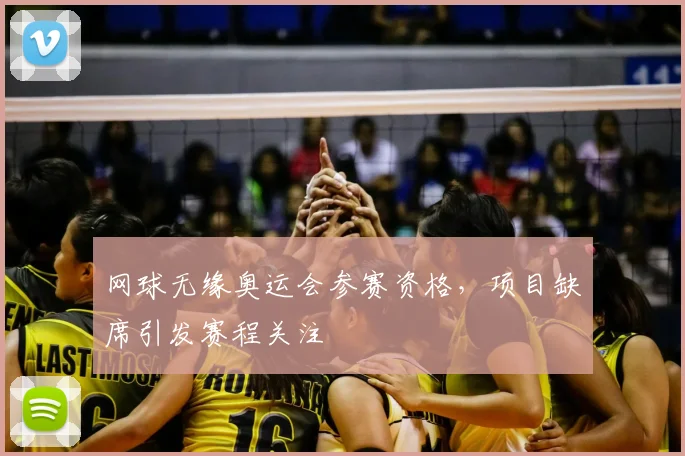 网球无缘奥运会参赛资格，项目缺席引发赛程关注